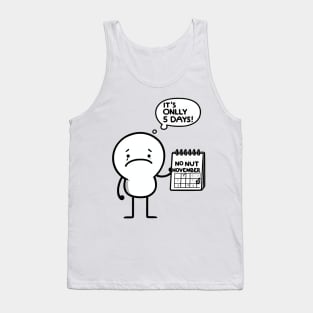 No nut november Tank Top